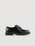 Patent leather derbies