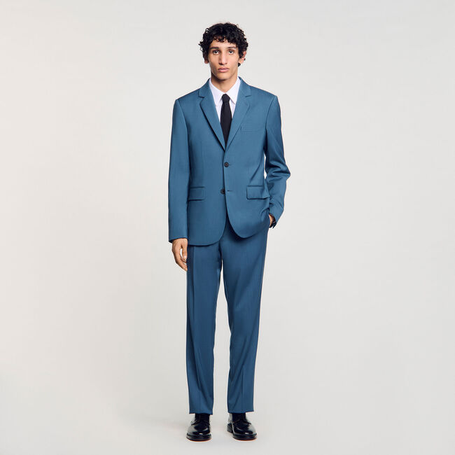 Veste de costume en laine