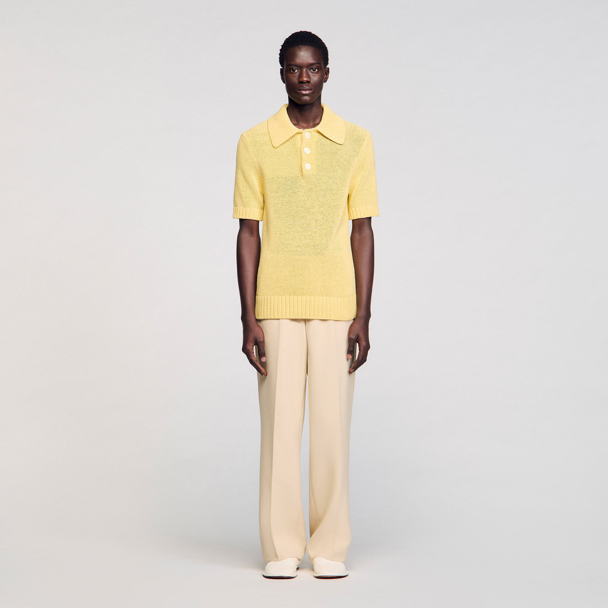 Polo en maille