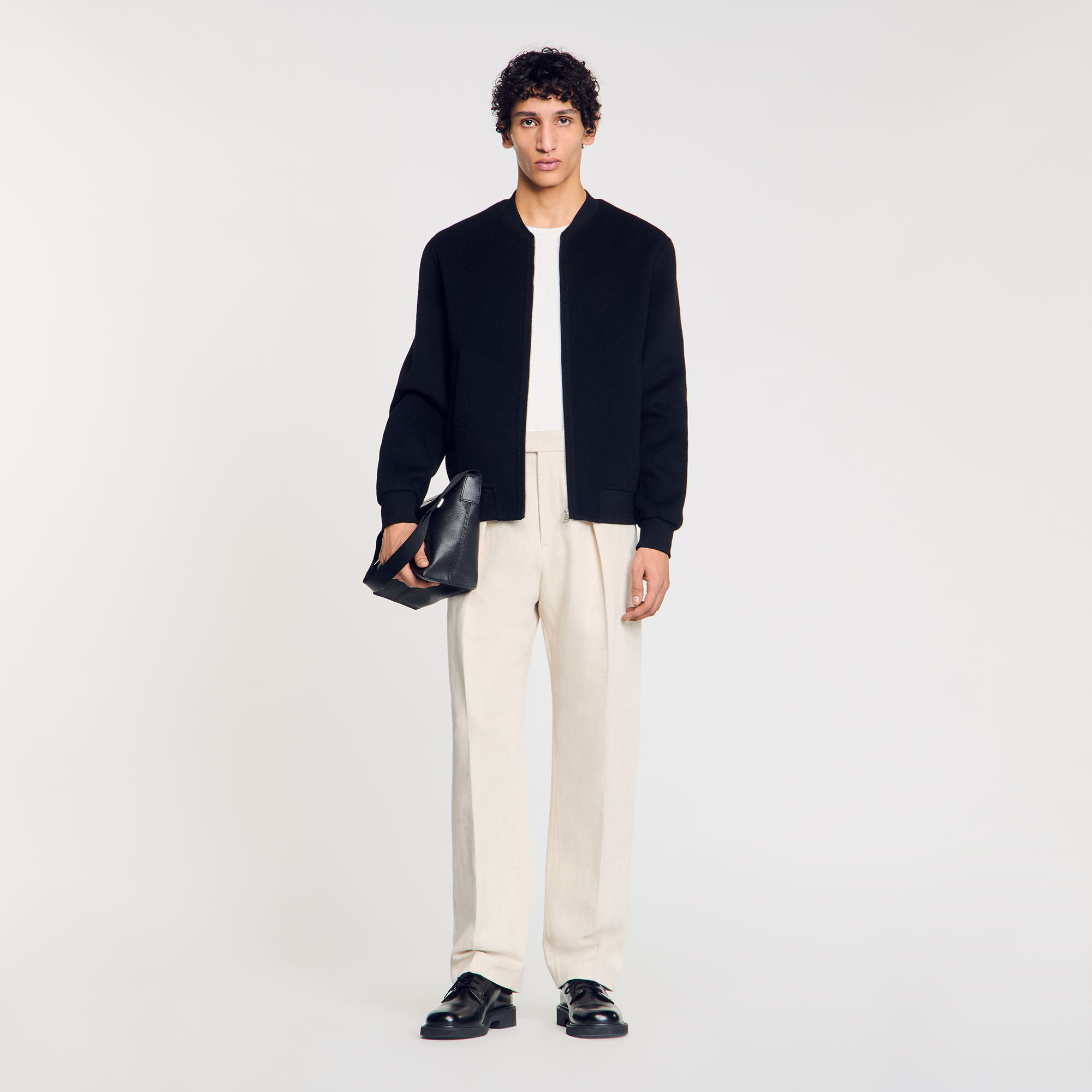 Blouson aus Doubleface-Wolle