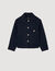 Jacket with officer buttons