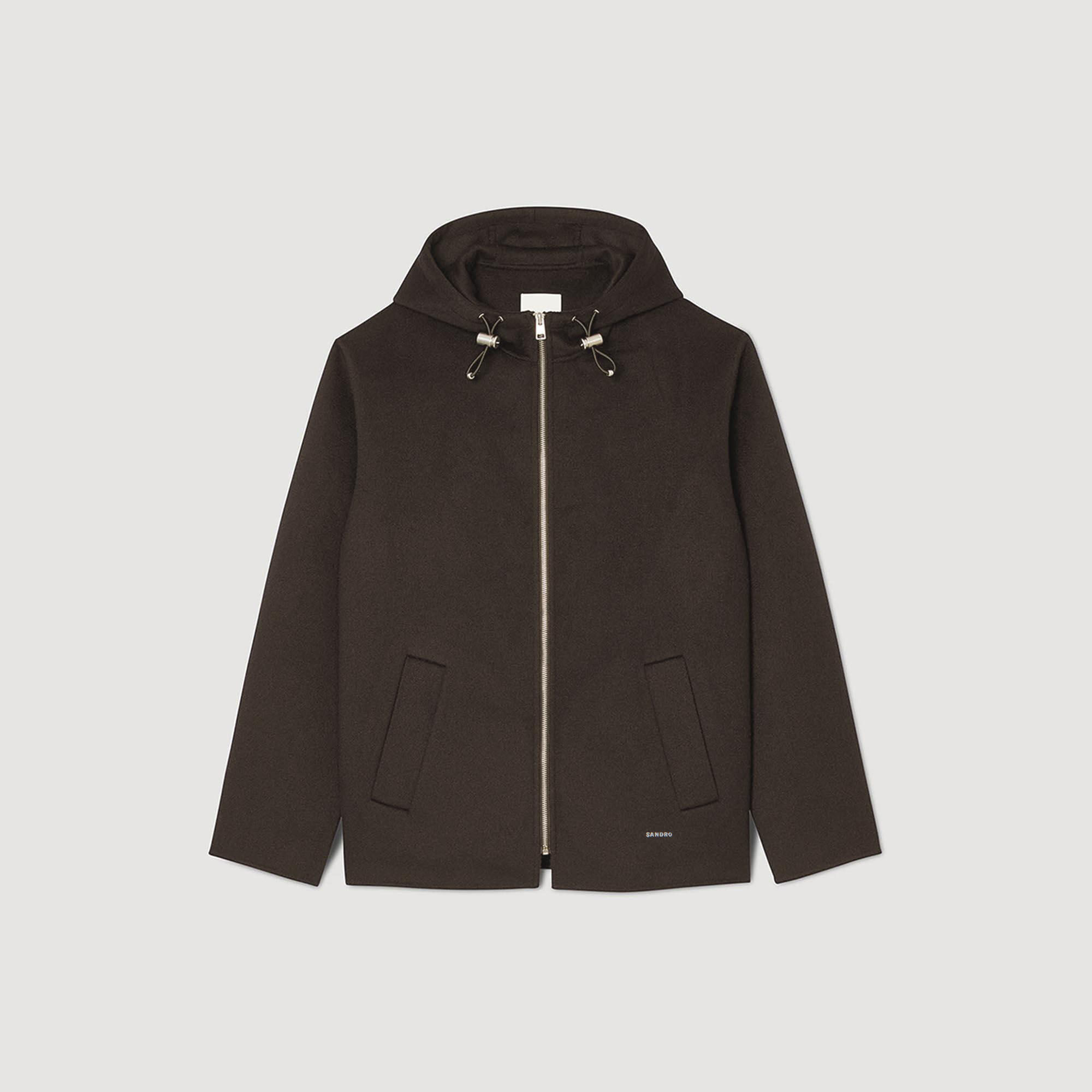 Hooded windcheater