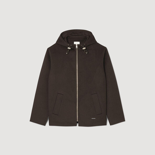Hooded windcheater