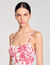 Langes Kleid mit Blumenprint