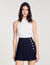 Embroidered vest top