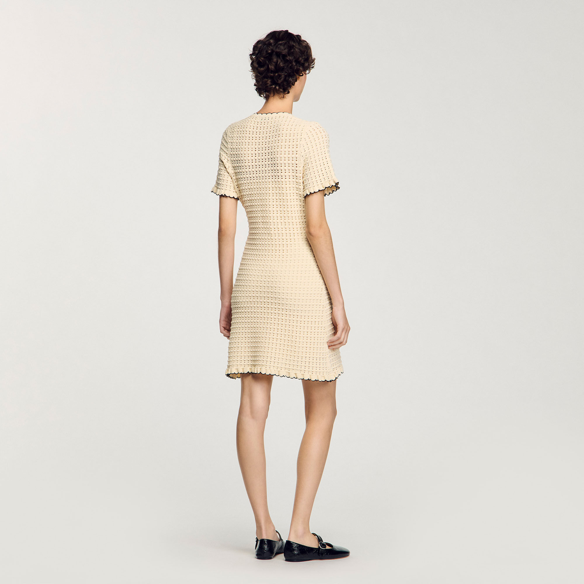 Kurzes Strickkleid