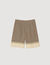 Fließende Bermudashorts mit Print