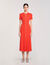 Langes Strickkleid