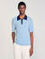 Zweifarbiges Poloshirt