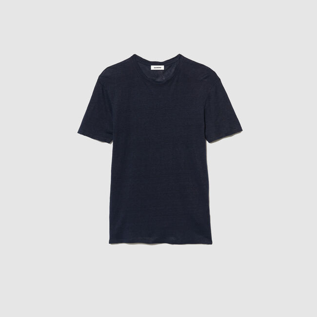 Certified linen T-shirt