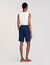 Pleated Bermuda shorts