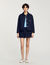 Jacket with officer buttons