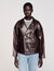 Blouson en cuir oversize