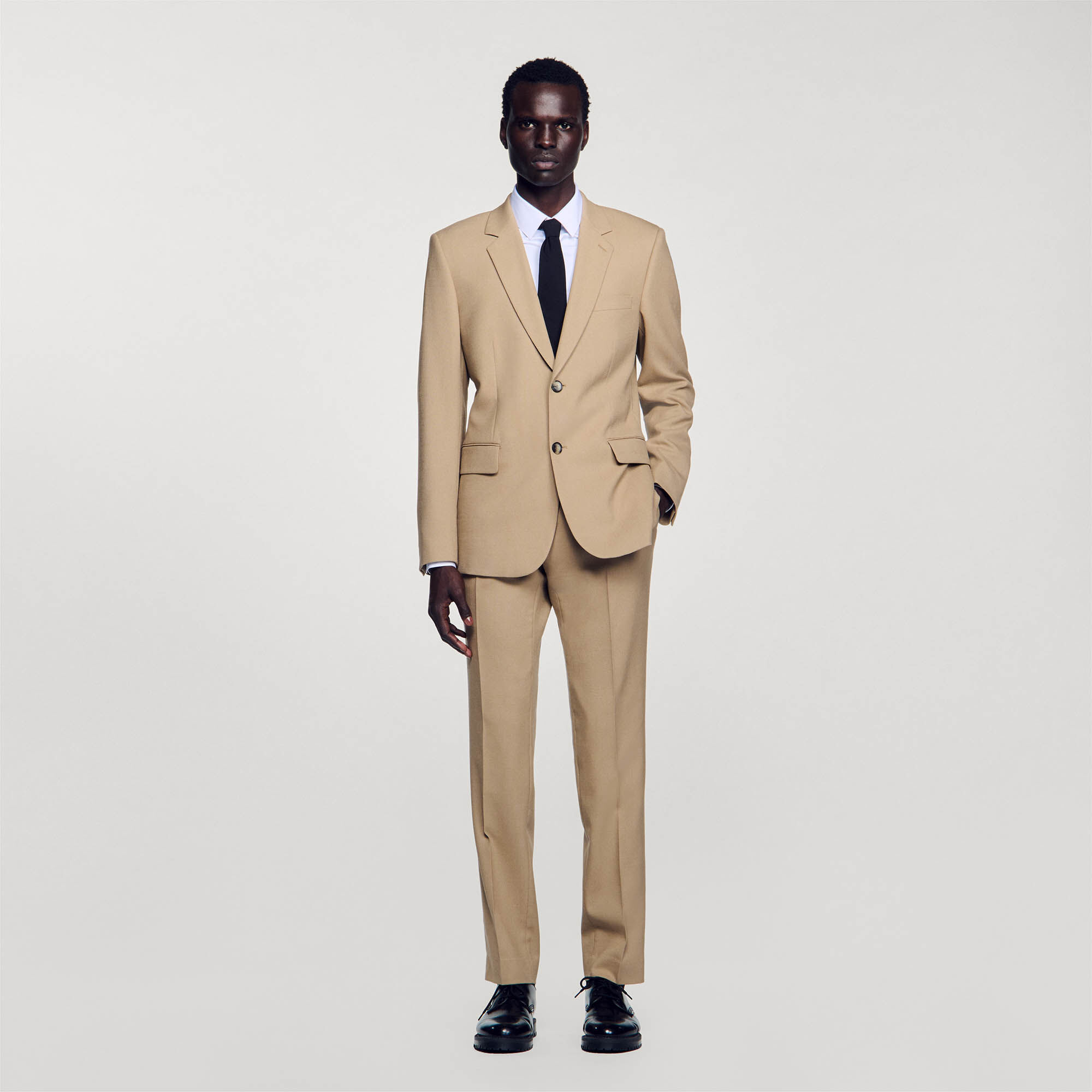 Wool suit jacket