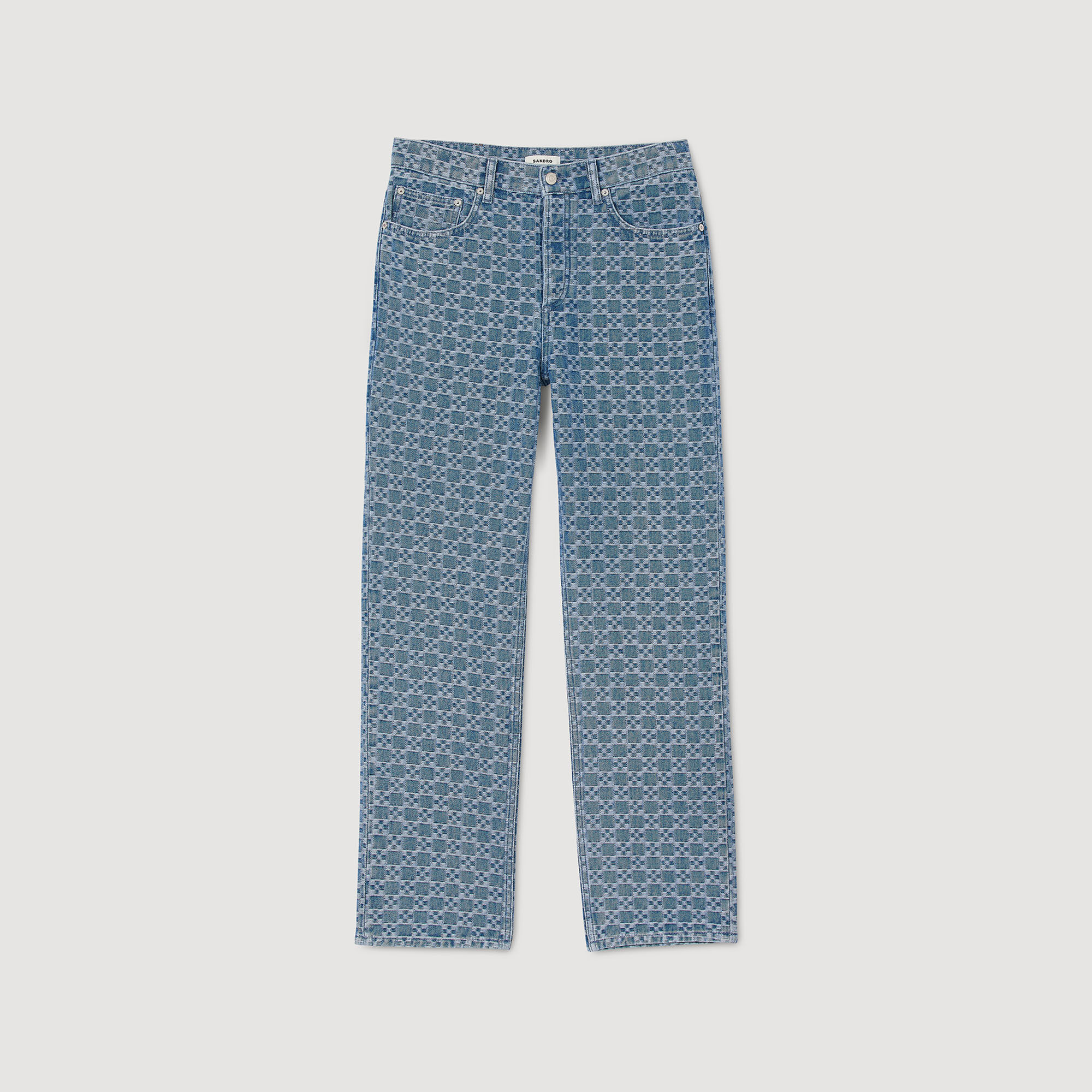 Regular-Jeans mit „Square Cross“
