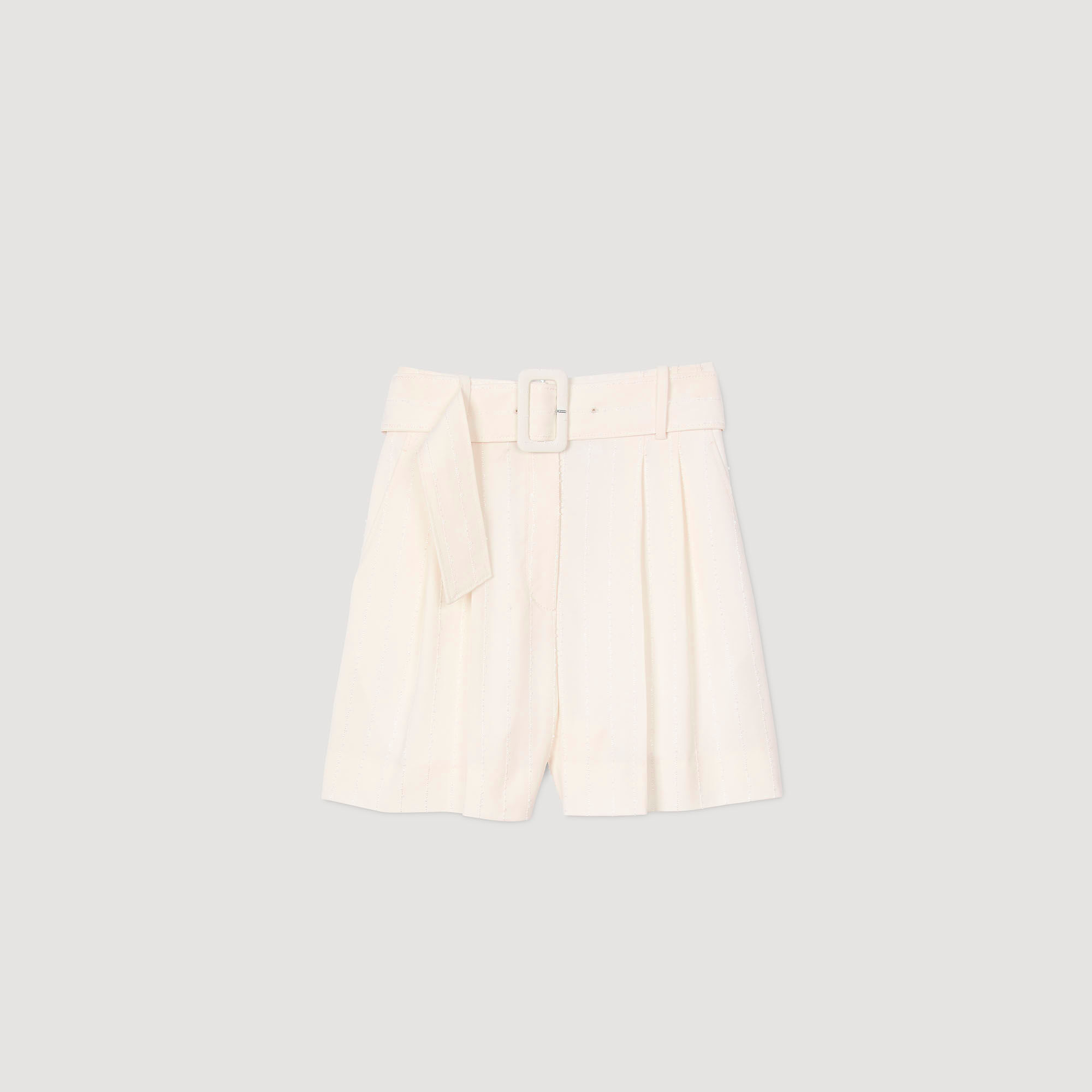 Short taille haute à sequins