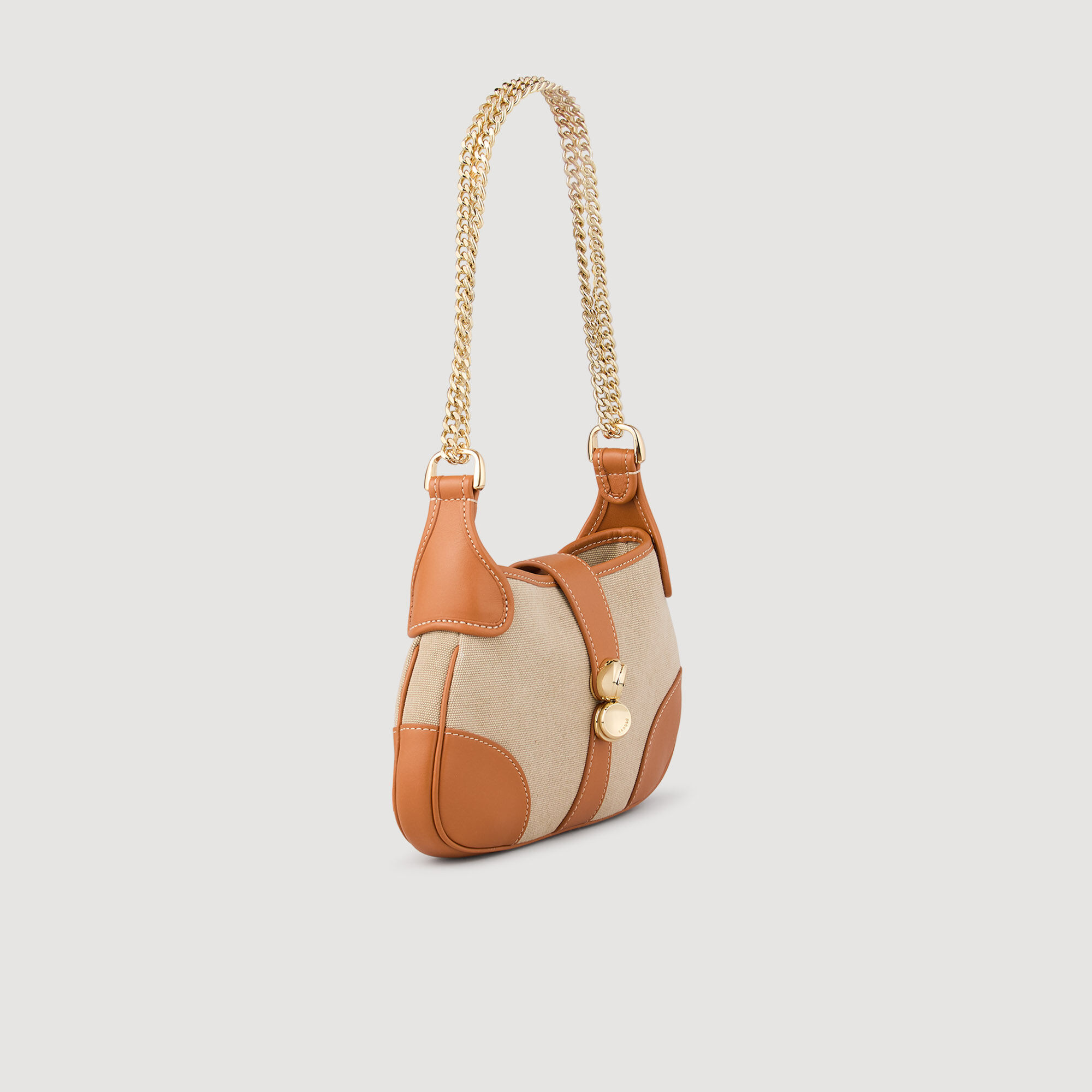 Sac Janet en toile et cuir