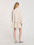 Robe chemise strassée à rayures