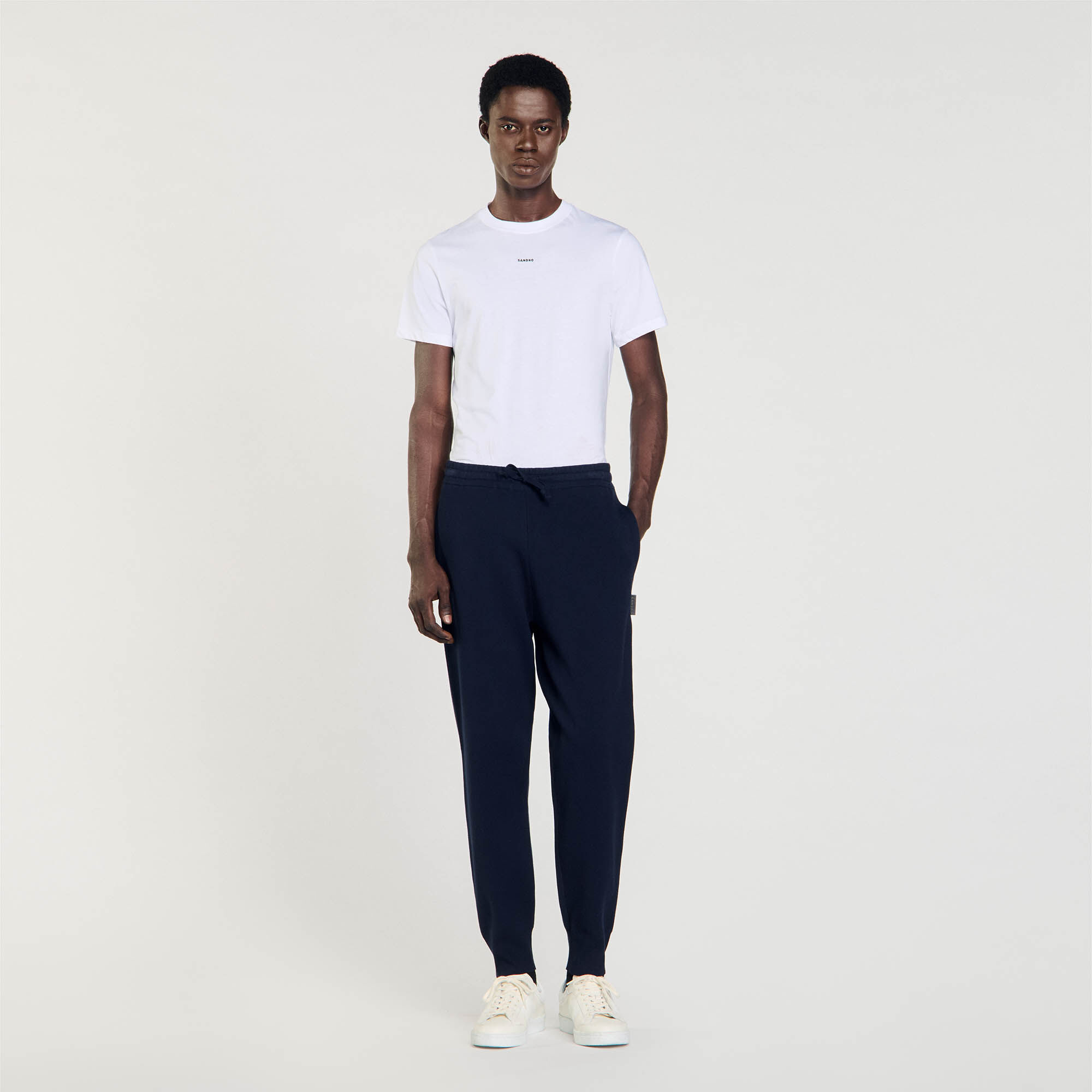 Knit jogging bottoms