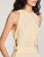 Langes Kleid mit Spitzendetails