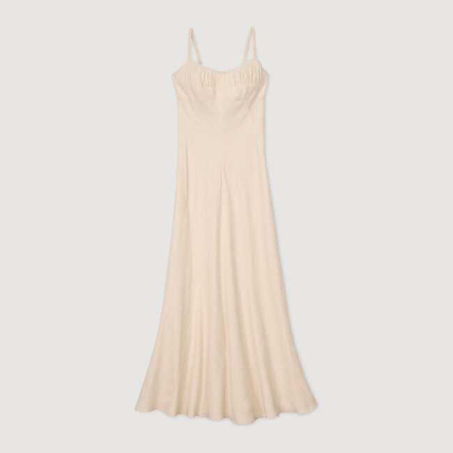 Langes Trägerkleid