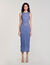 Robe midi en maille