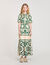 Robe longue à imprimé fleuri 
