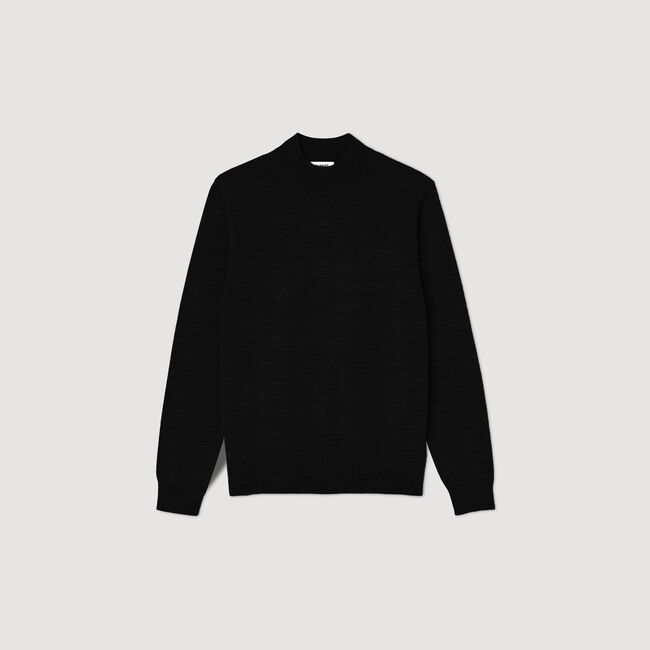 Funnel neck sweater