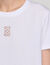 T-shirt en coton à broderie