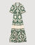 Robe longue à imprimé fleuri 