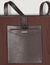 Suede tote bag