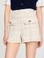 Decorative tweed shorts