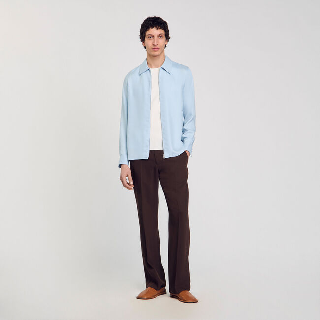 Chemise zippée