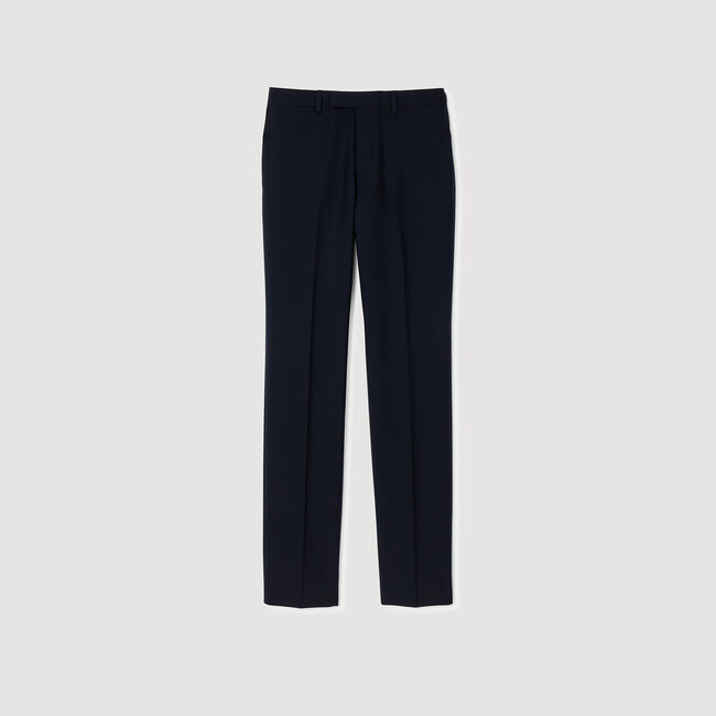 Pantalon de costume en laine