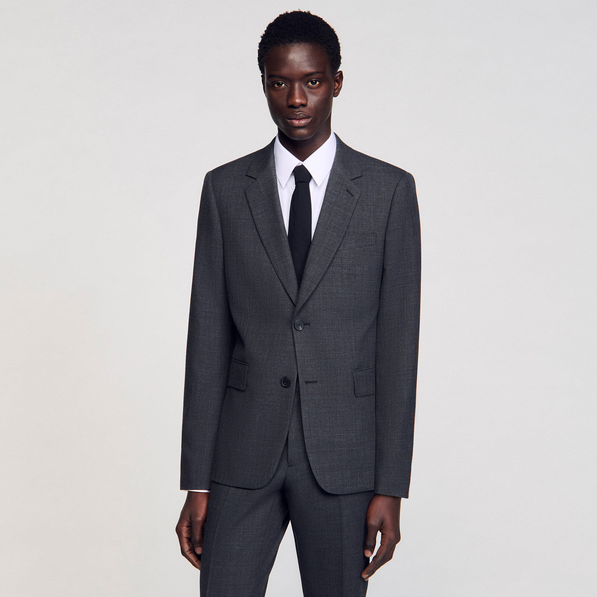 Wool suit jacket