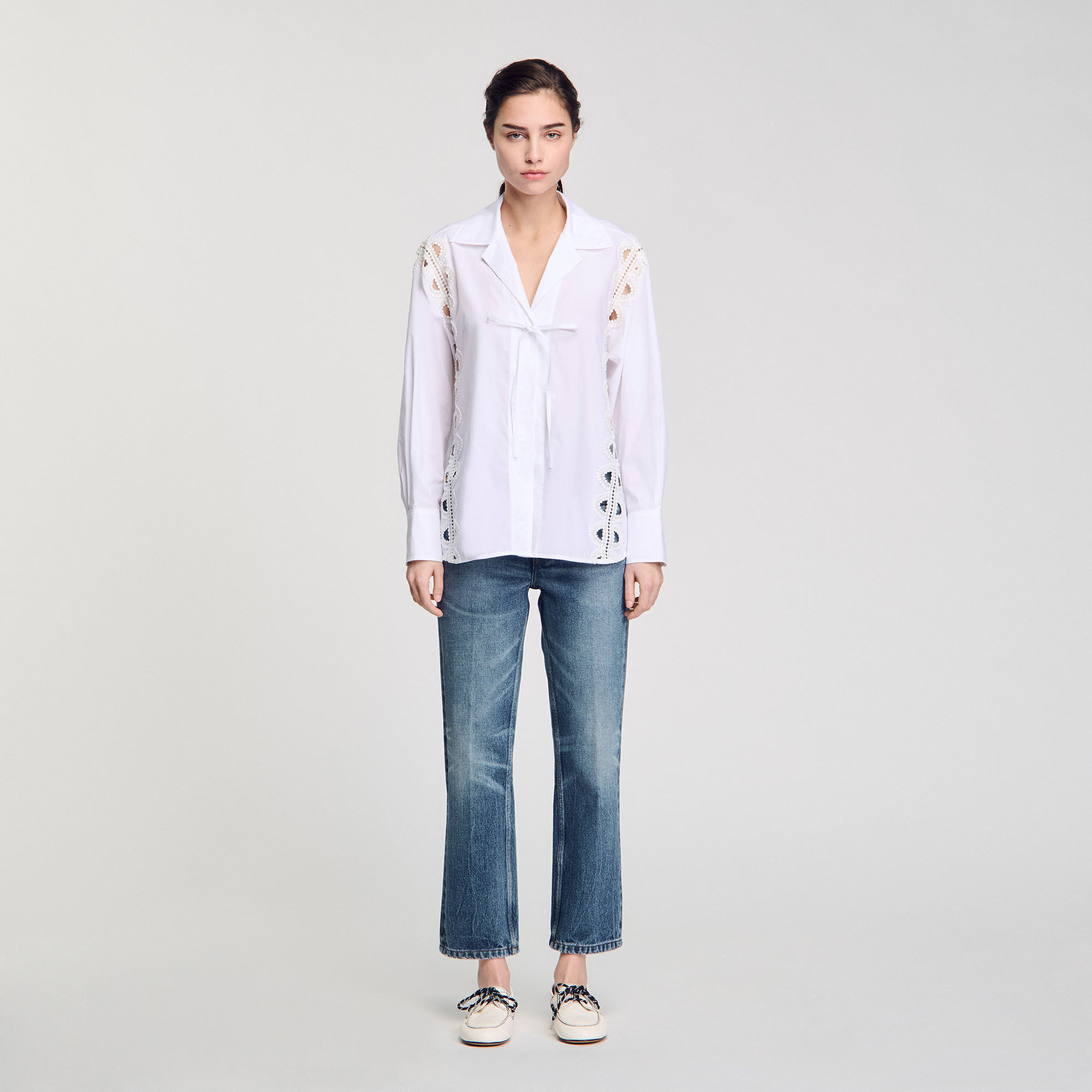 Chemise en popeline
