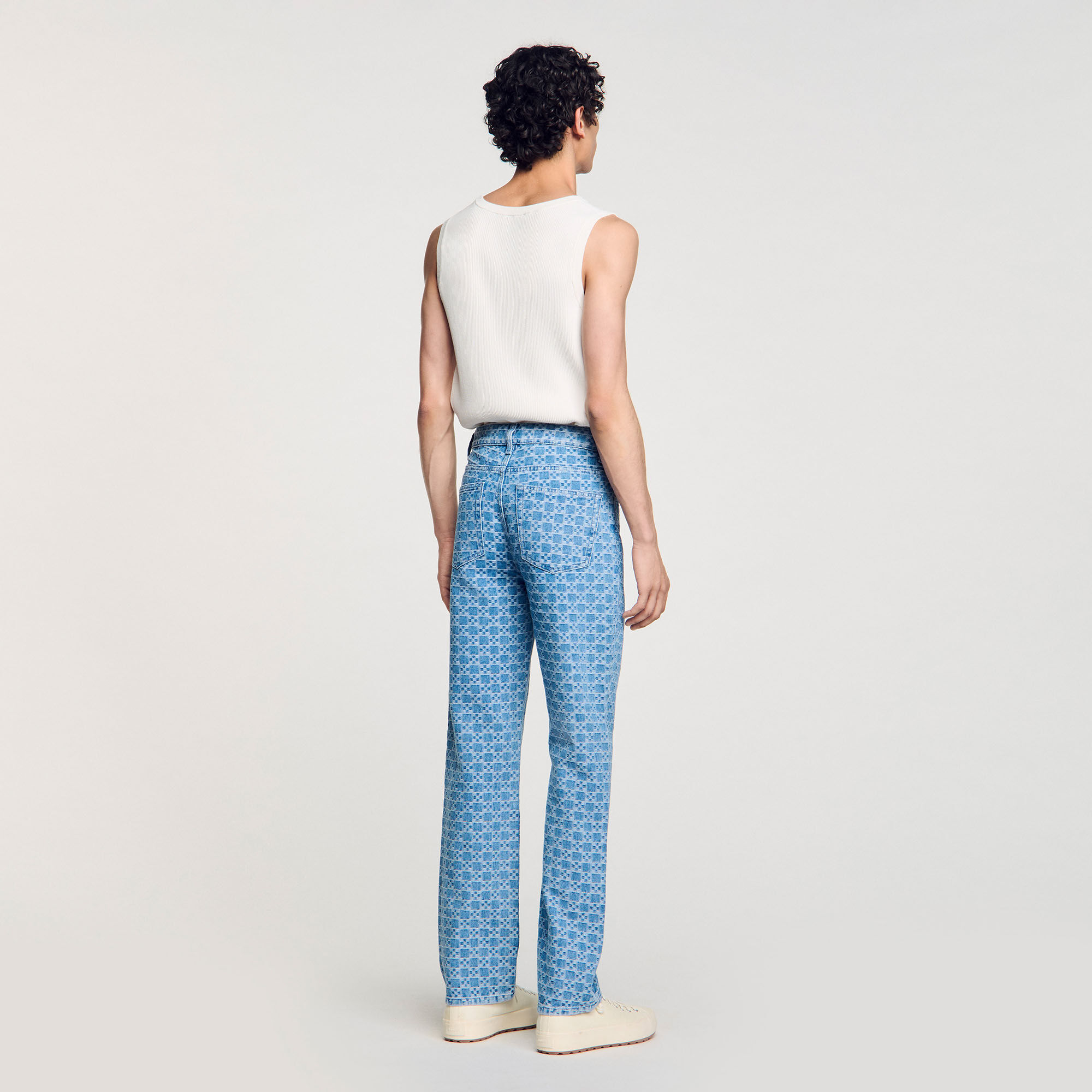Regular-Jeans mit „Square Cross“