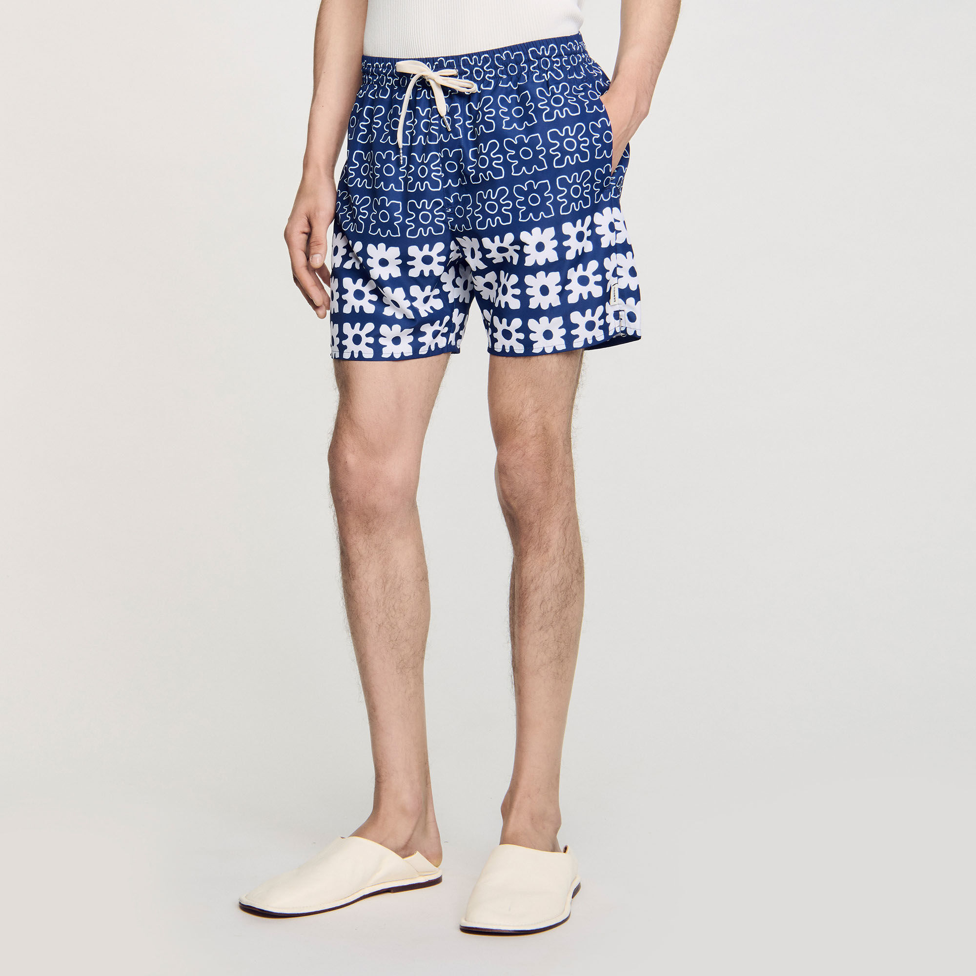 Maillot de bain à imprimé fleuri