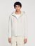 Zip-up hooded jacket