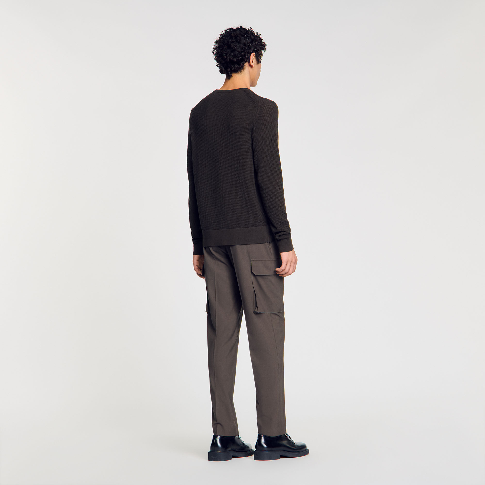 Pullover aus texturiertem Strick