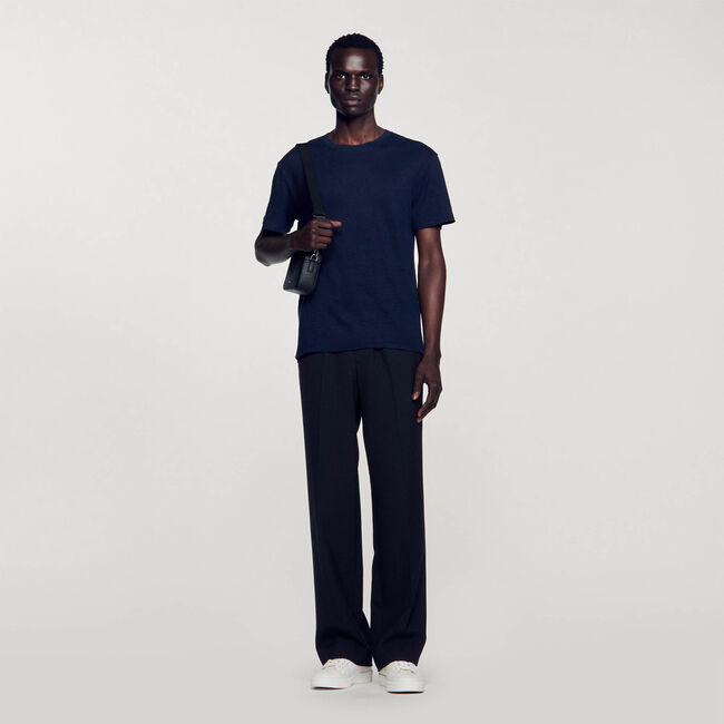 Certified linen T-shirt