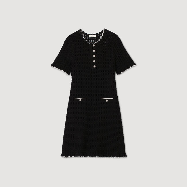 Kurzes Strickkleid