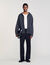 Cardigan à capuche en maille milano