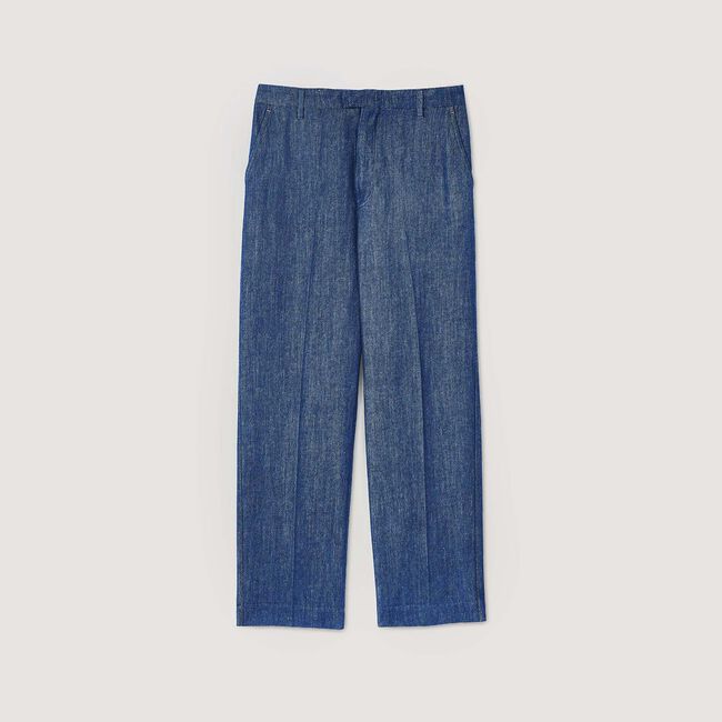Pantalon en chambray