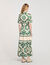 Robe longue à imprimé fleuri 