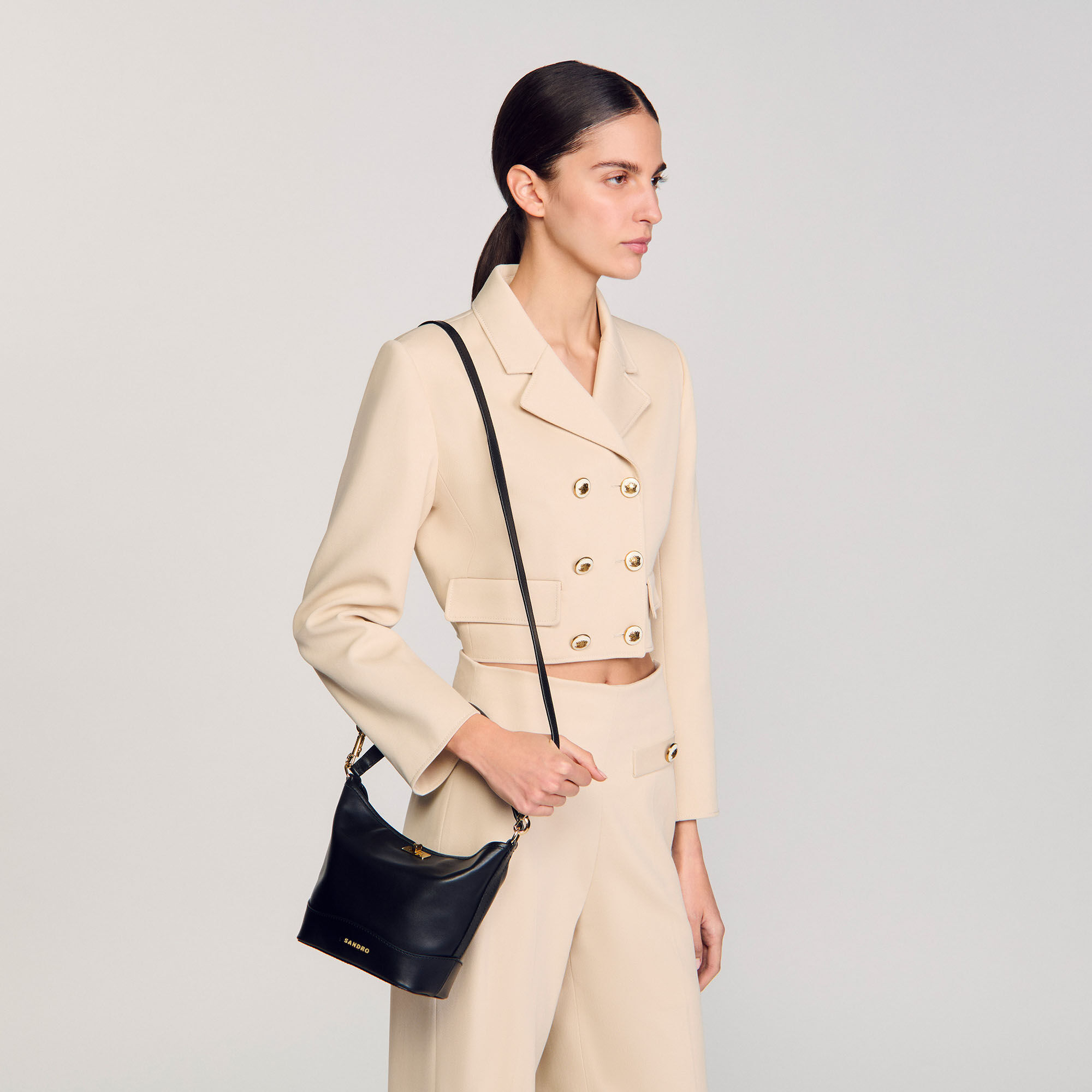 Sac seau Mini Tangoso en cuir