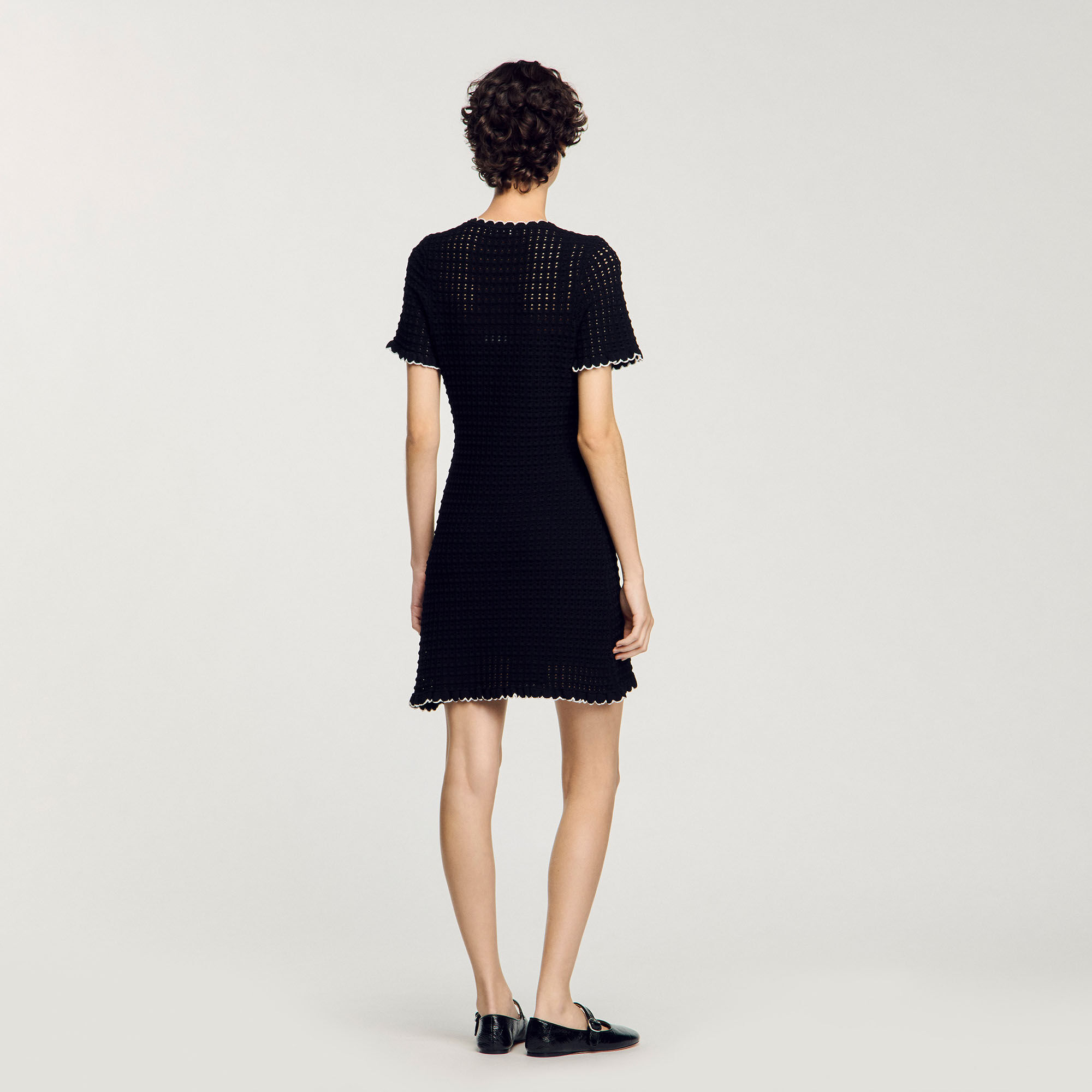 Kurzes Strickkleid