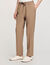 Pantalon droit élastiqué