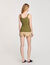 Ribbed vest top