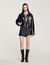 Blouson en cuir vieilli